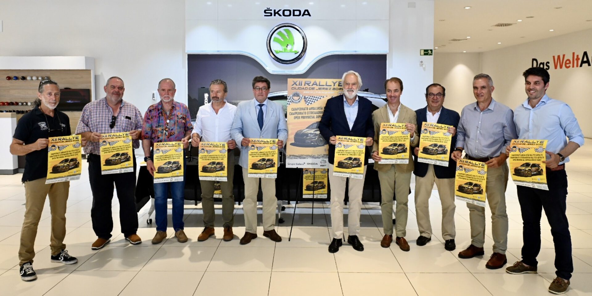 rally skoda Ciudad de Jerez Grazalema Motor